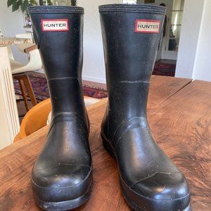 Hunter insulated boot mens size 10